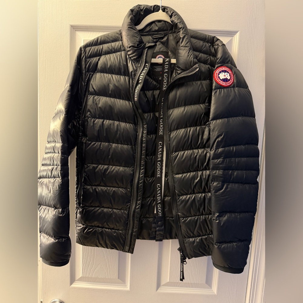 Canada Goose Black Down Jacket warm 2 times